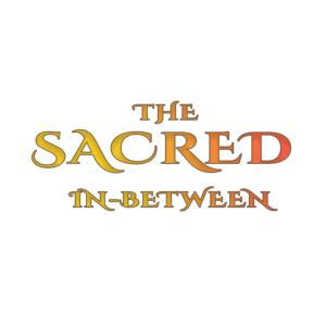 The Sacred in-between favicon icon website graphic fontface art Sacred in-between Logo orange gradient